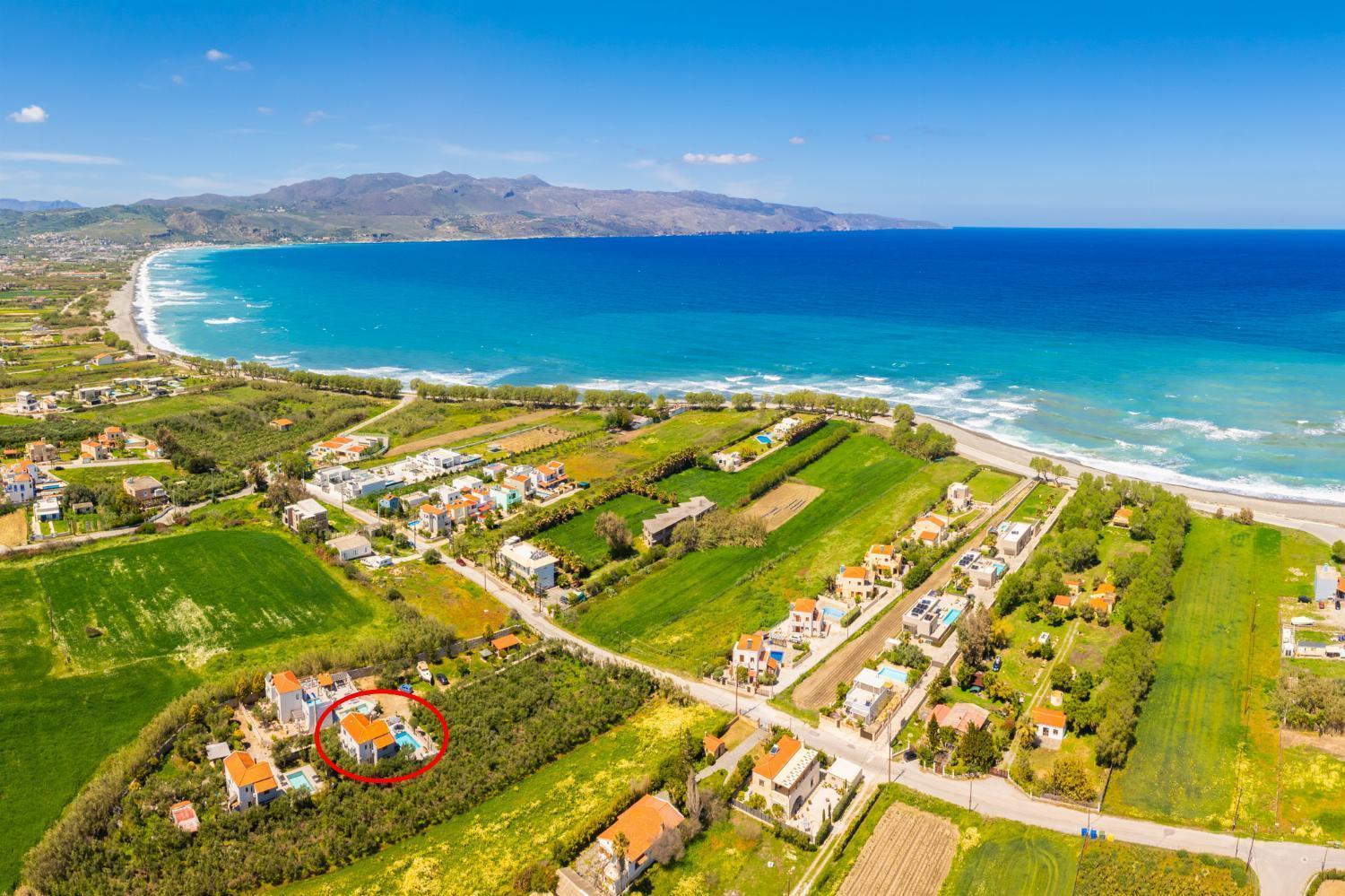 Villa Tzina Ταυρωνίτης Εξωτερικό φωτογραφία